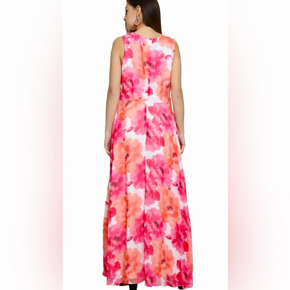 Ny Collection Petite,Maxi Dresses,Floral Dress,size PM - Picture 3 of 9